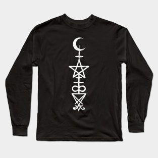 Satanic Symbols Long Sleeve T-Shirt